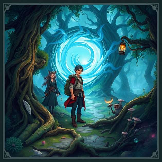 The Forest Beneath the Veil - Jabali AI Poster