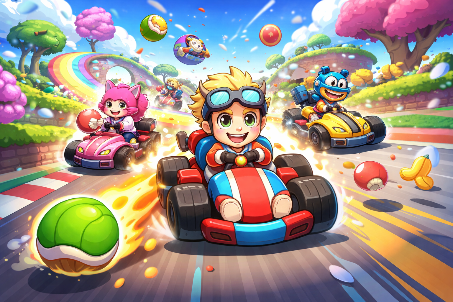 Turbo Drift Racers - Instant game by Jabali AI
