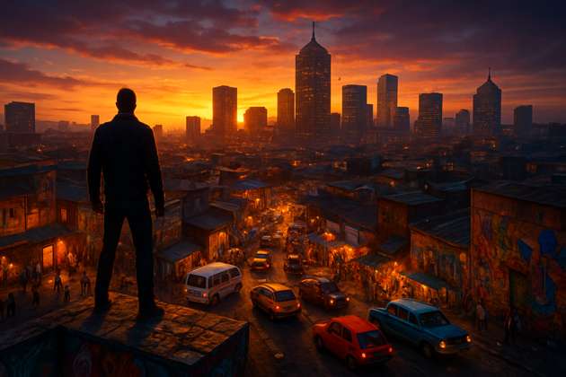 City of Ambition - Jabali AI Poster