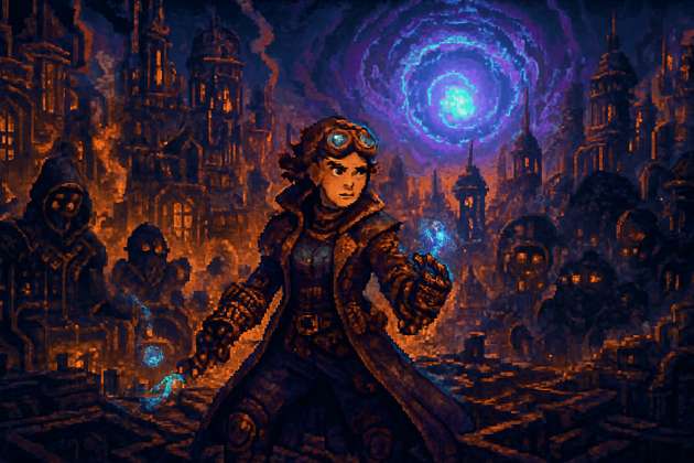 Rift City: Arcane Machina - Dungeon Crawler RPG by Jabali AI