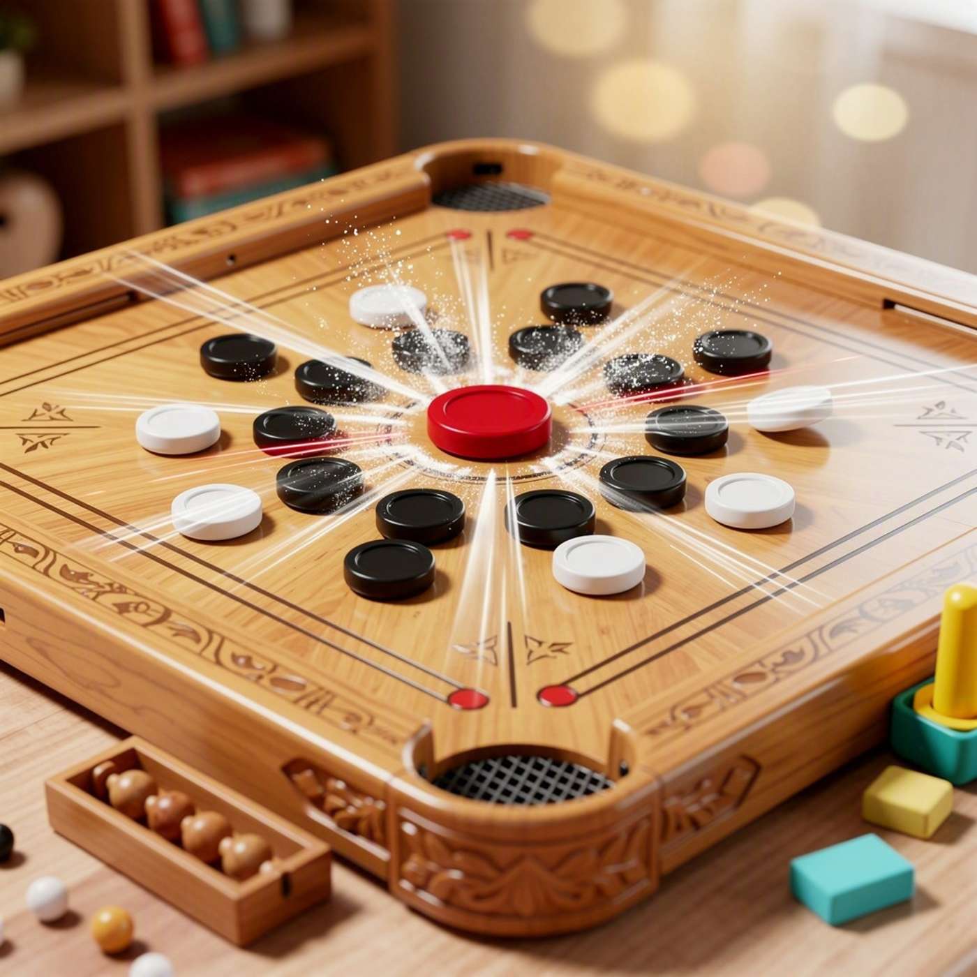 Carrom Clash game artwork