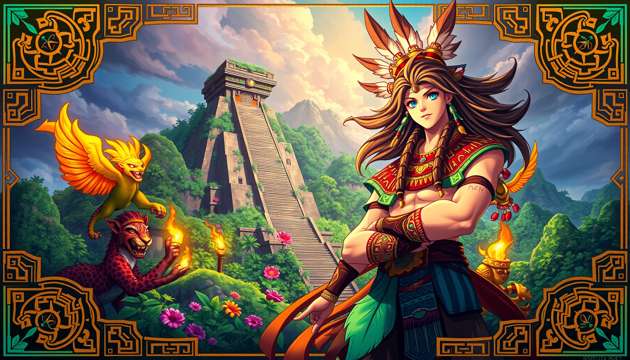 Xolotl's Temple Quest - Jabali AI Poster