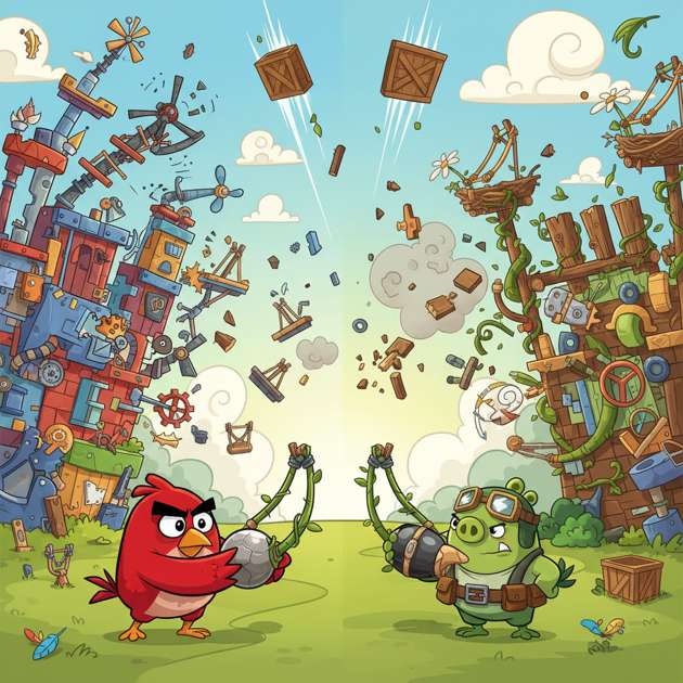 Angry Birds 48 - Jabali AI Poster