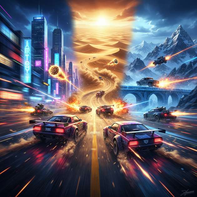Turbo Rivals - 3D Racing by Jabali AI