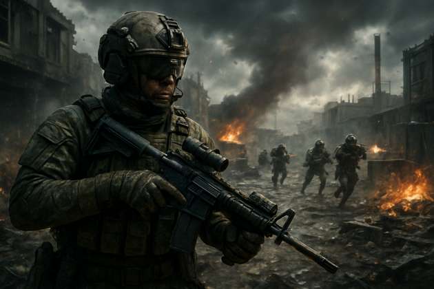 Zona de Conflito: Operações Táticas - Jabali AI Poster