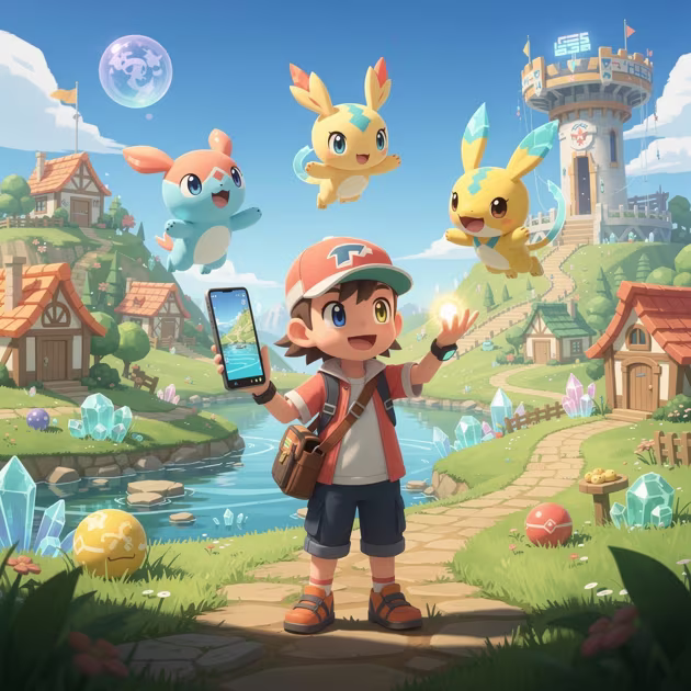 Pokemon Mobile Quest - Jabali AI Poster