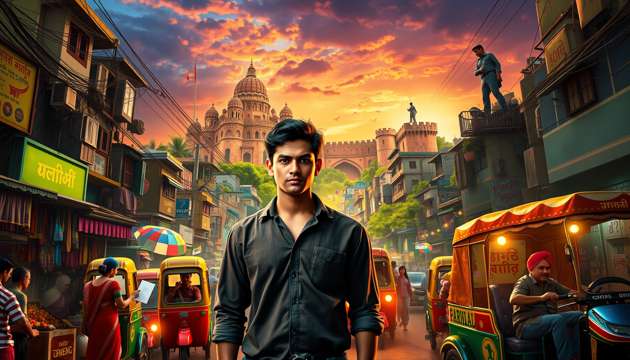Nayaka Nagar Hustle - Jabali AI Poster