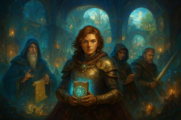 Legends of the Mythic Hall - Jabali AI Poster