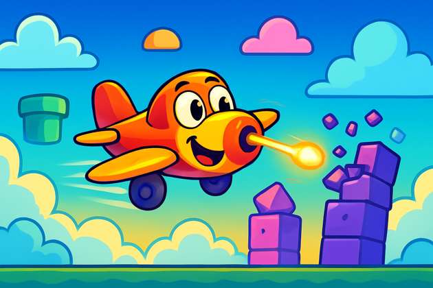 Sky Tower Blaster - Jabali AI Poster