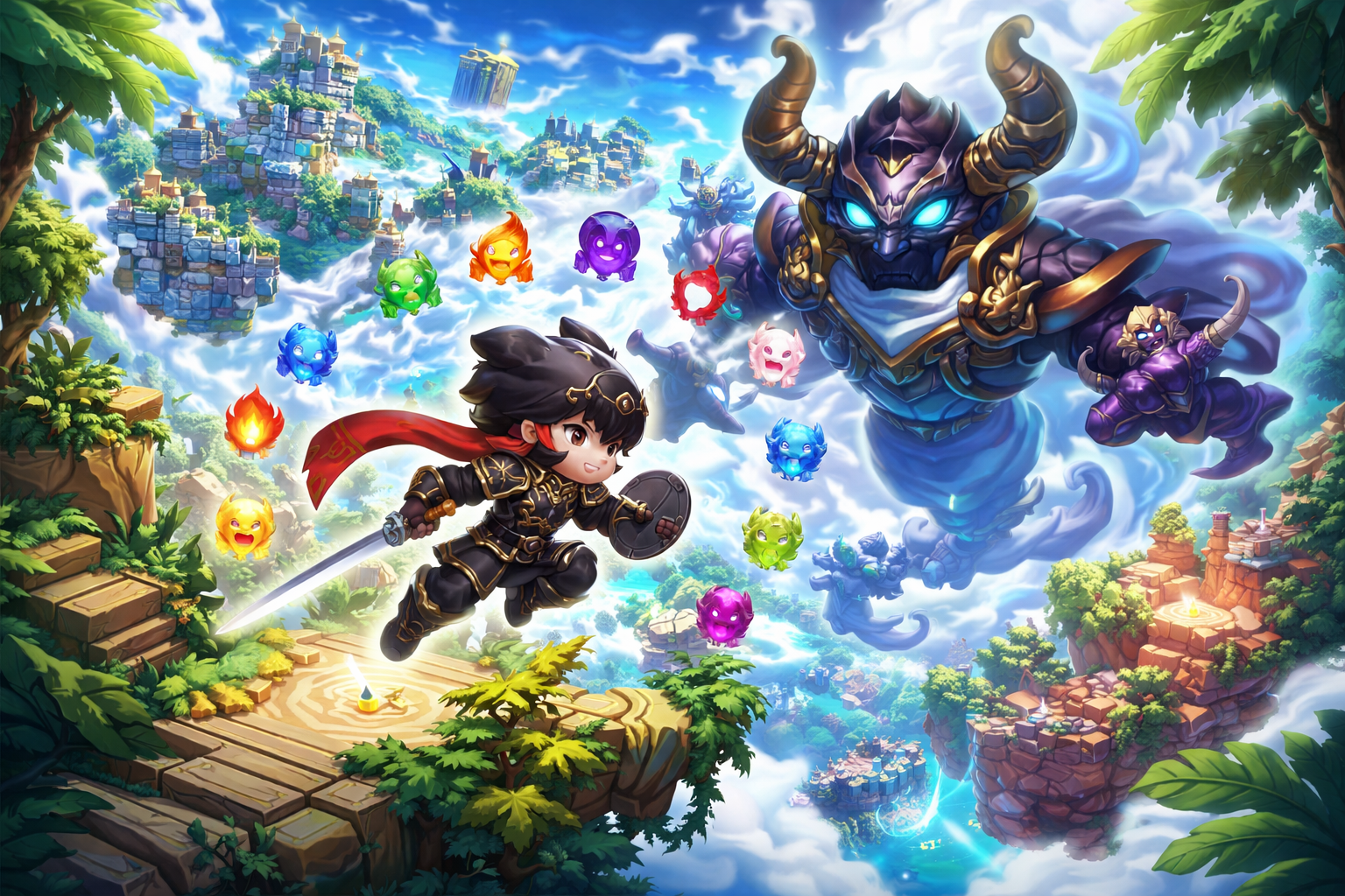 Spiritblade Odyssey - Instant game by Jabali AI