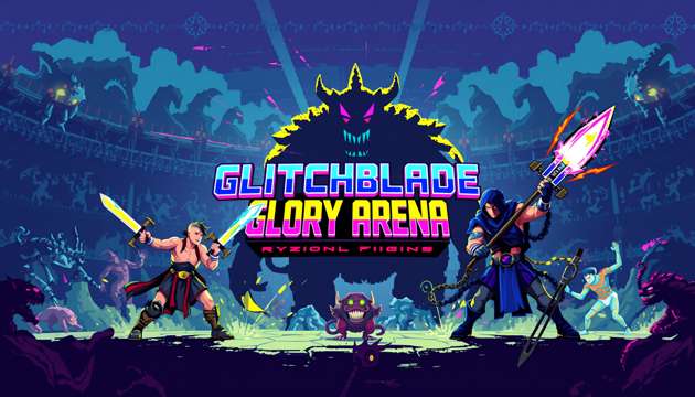 Glitchblade Glory Arena - Jabali AI Poster