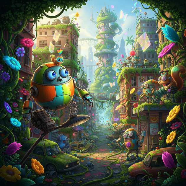 Memory Quest Citybot - 3D Open World by Jabali AI