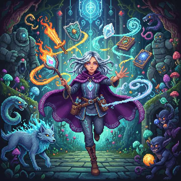 Labyrinthweaver - Jabali AI Poster