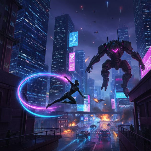 Cityfall Protocol - Jabali AI Poster