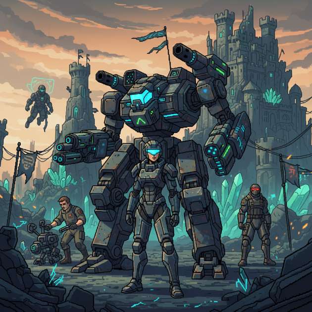 Mech Dominion - Jabali AI Poster