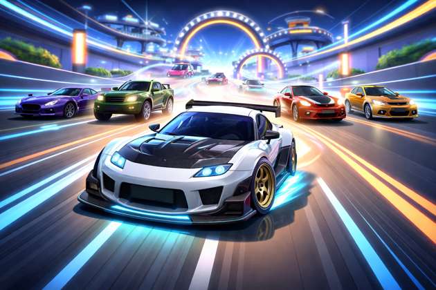Turbo Mod Racers - Jabali AI Poster