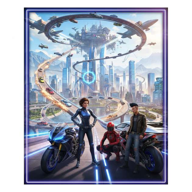Hundred Rings: Skyline Rivals - Jabali AI Poster