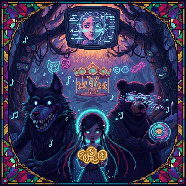 Arcade Oracle’s Velvet Forest - Jabali AI Poster