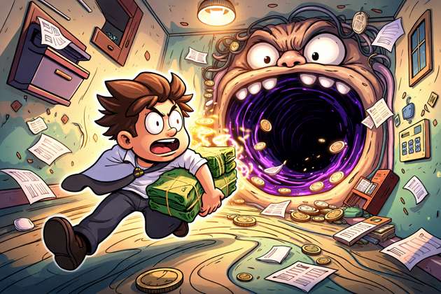 Feed the Rent Hole - Jabali AI Poster