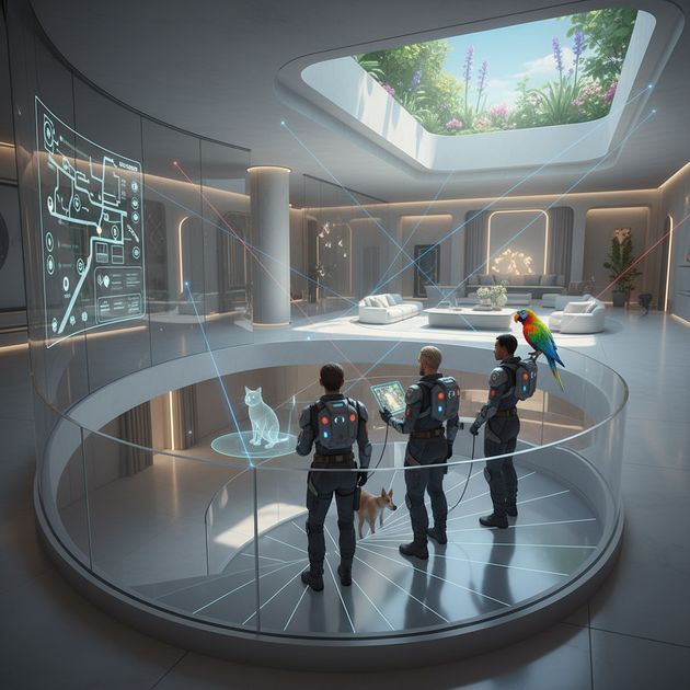 Mansion Explorer - Jabali AI Poster