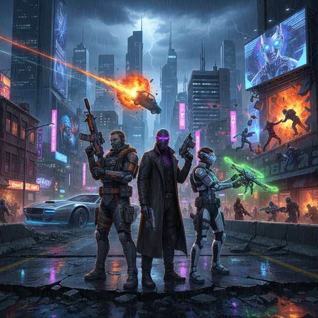 Urban Rift - Jabali AI Poster