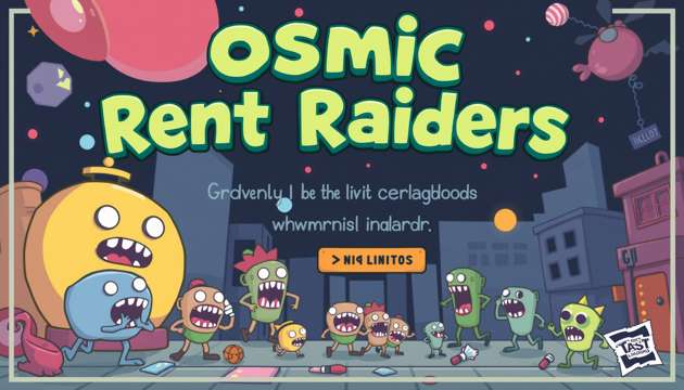 Cosmic Rent Raiders - Jabali AI Poster
