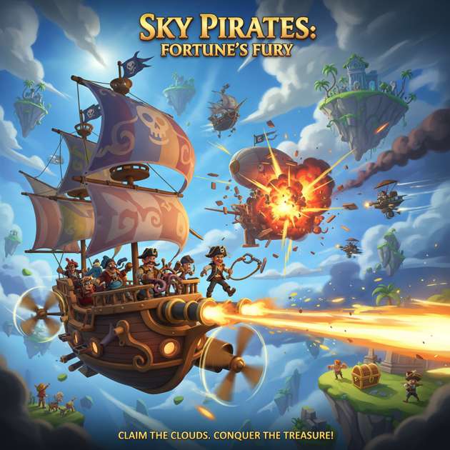 Sky Pirates Royale - Jabali AI Poster