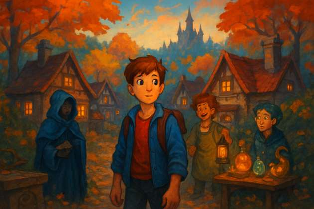 Lantern Town Tales - Jabali AI Poster