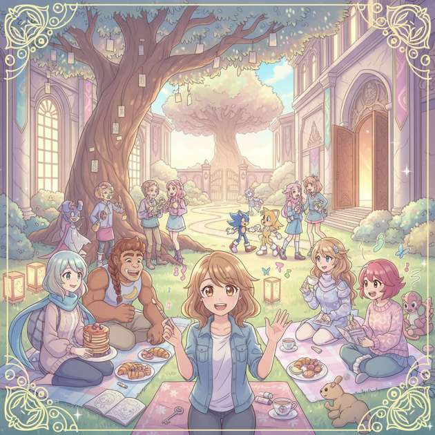 Castle of Nine Thousand Friends - Jabali AI Poster