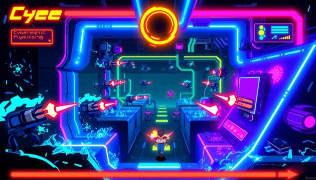 Neon Rampage - Jabali AI Poster