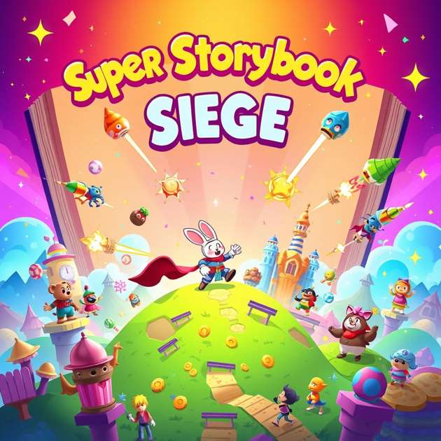 Super Storybook Siege - Jabali AI Poster