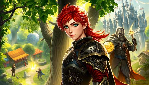 Fatebound: Aria's Quest - Jabali AI Poster