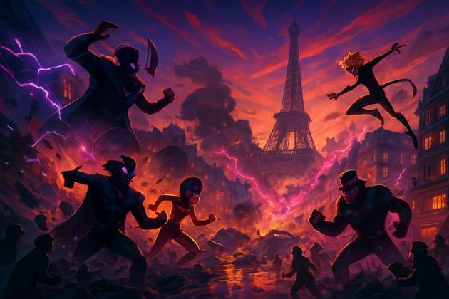 Miraculous Villain Mayhem - Jabali AI Poster