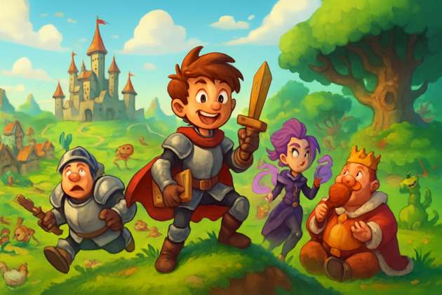 Reino Sabio: Aventuras Medievales - Jabali AI Poster