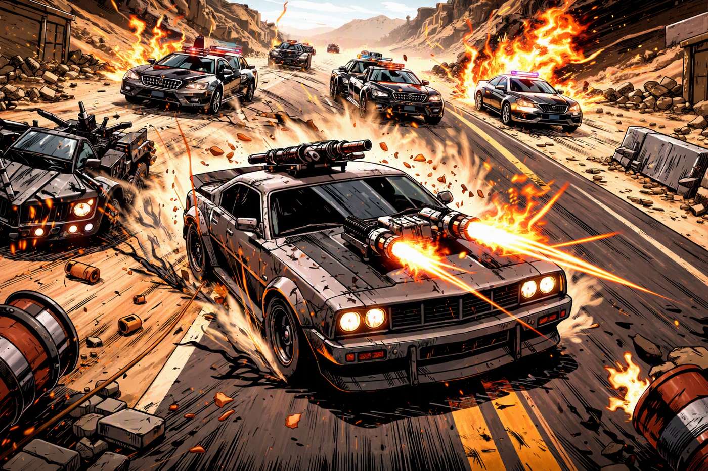 RoadRageX game artwork