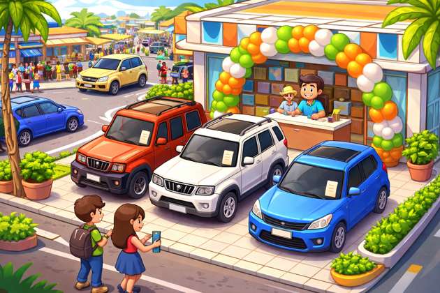 Car Bazaar Tycoon - Jabali AI Poster