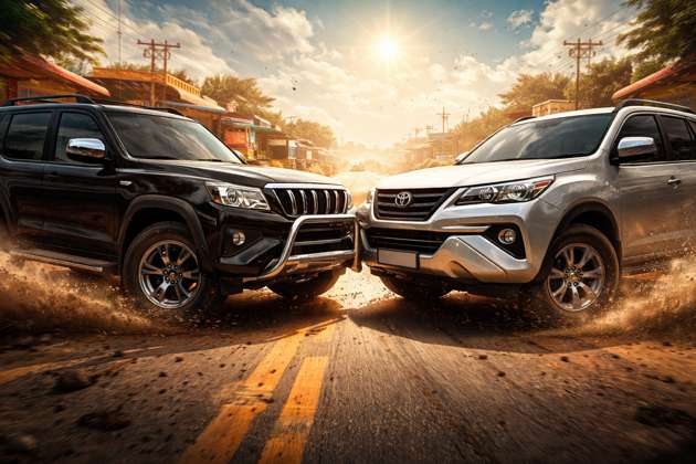 Fortuner vs Scorpio 3D Madness - Jabali AI Poster