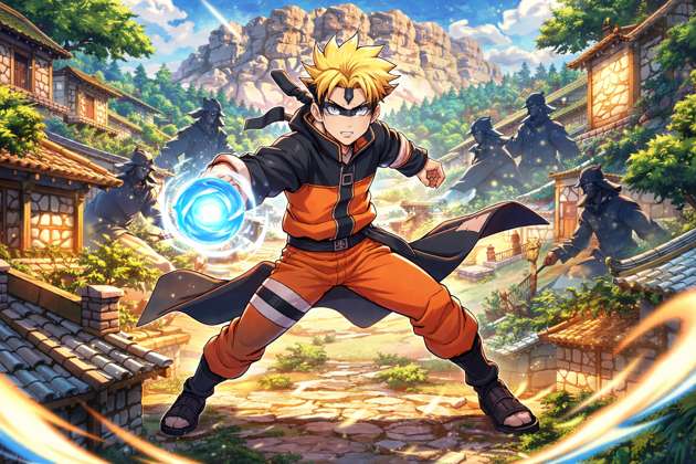 Naruto Lendas Ninja RPG - Jabali AI Poster