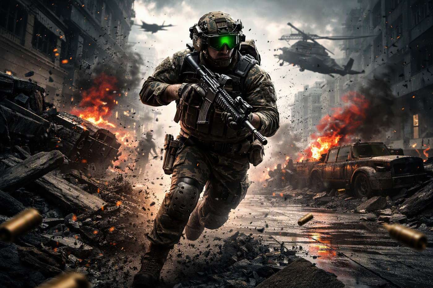 Urban Strike Ops game artwork