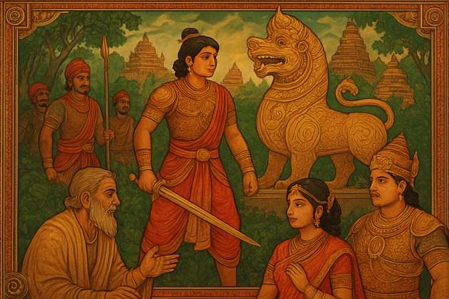 Sangam Kingdoms: Rise of Yazhi - Jabali AI Poster