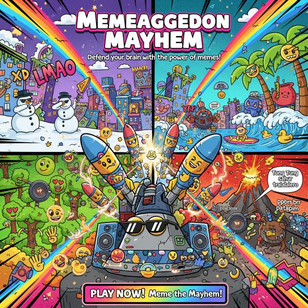 Memeageddon Mayhem - Jabali AI Poster