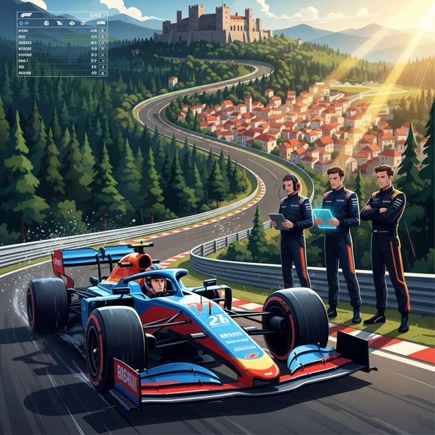 Circuit Legends - Jabali AI Poster