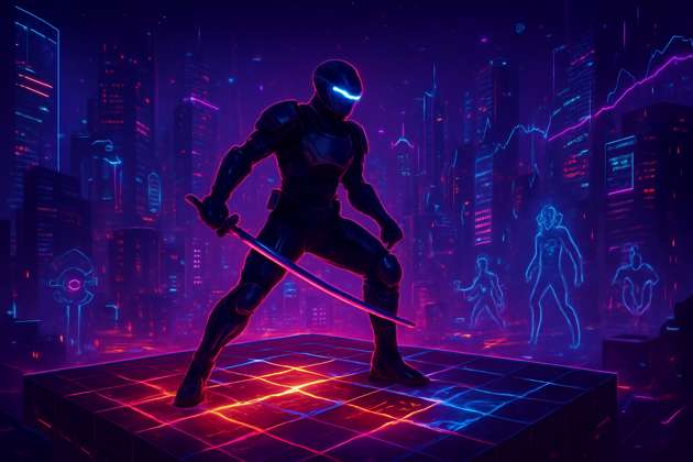 Sync-Strike: Neon Grid - Jabali AI Poster