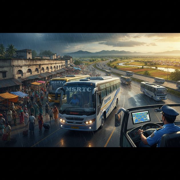 Routes of Maharashtra - Jabali AI Poster