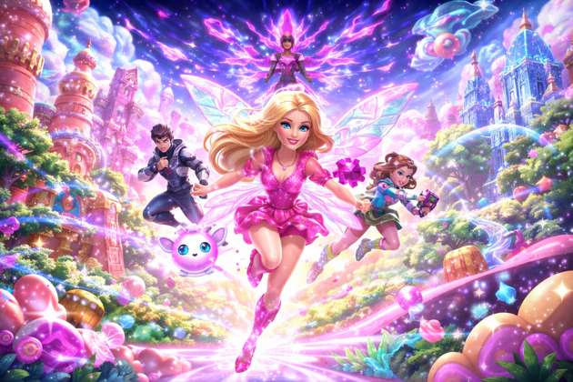 Barbie Pixel Quest - Jabali AI Poster