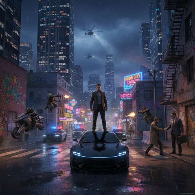 Empire City Underworld - Jabali AI Poster
