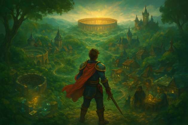 Coliseum Realms: Champions' Quest - Jabali AI Poster