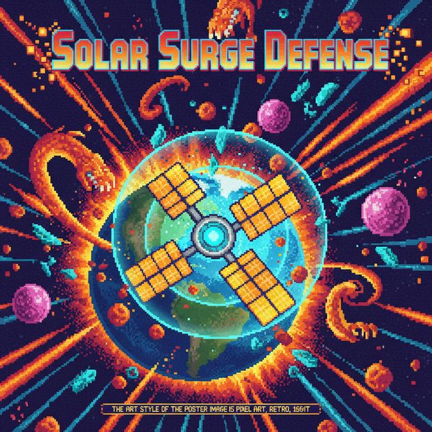 Solar Surge Defense - Jabali AI Poster