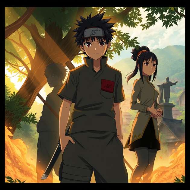 Blaze of the Leaf - Jabali AI Poster
