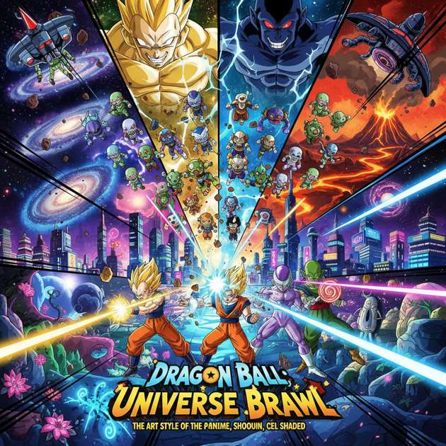 Dragon Ball: Universe Brawl - Jabali AI Poster